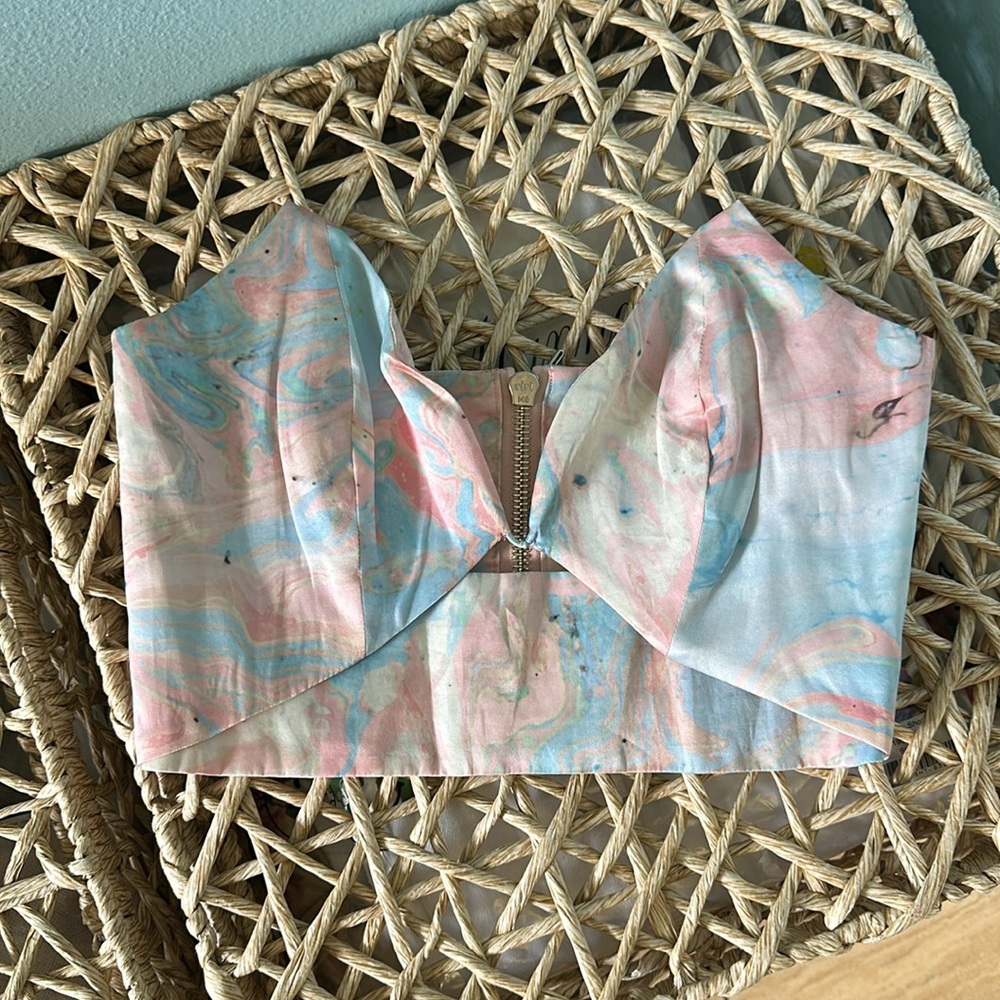 ZIMMERMAN SEER MARBLE CORSET - Picture 7 of 14